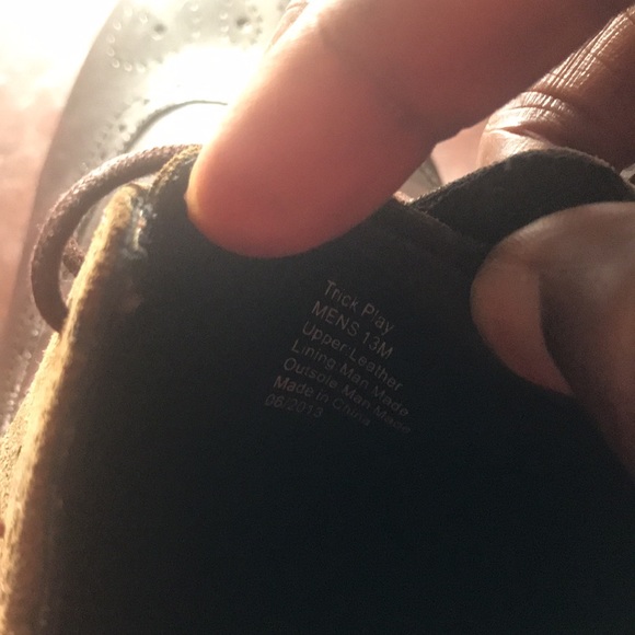 Brown wingtip shoes main image 5